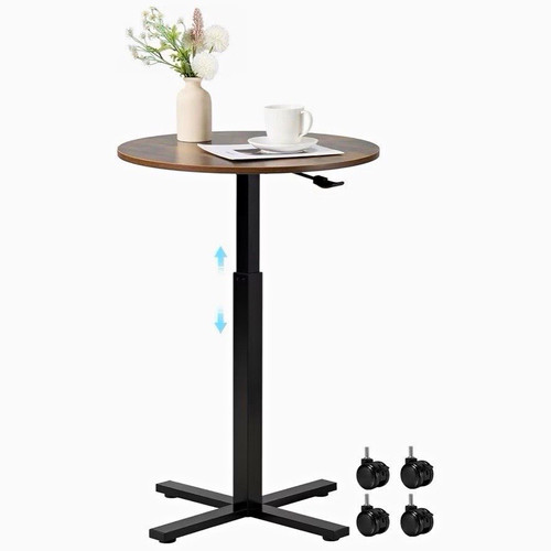 Adjustable height round - round, bar