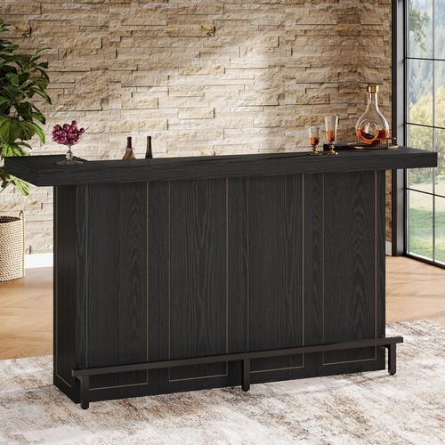Tier black bar table - black,