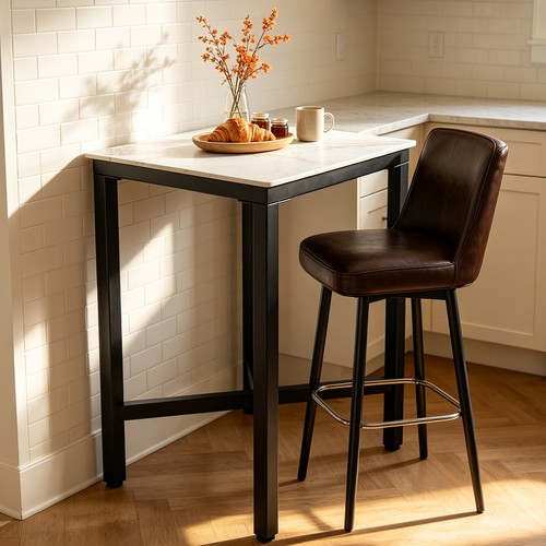 Square marble bar - square,