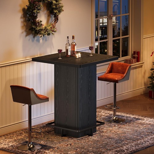 Black bar table high - bar, 39.37"